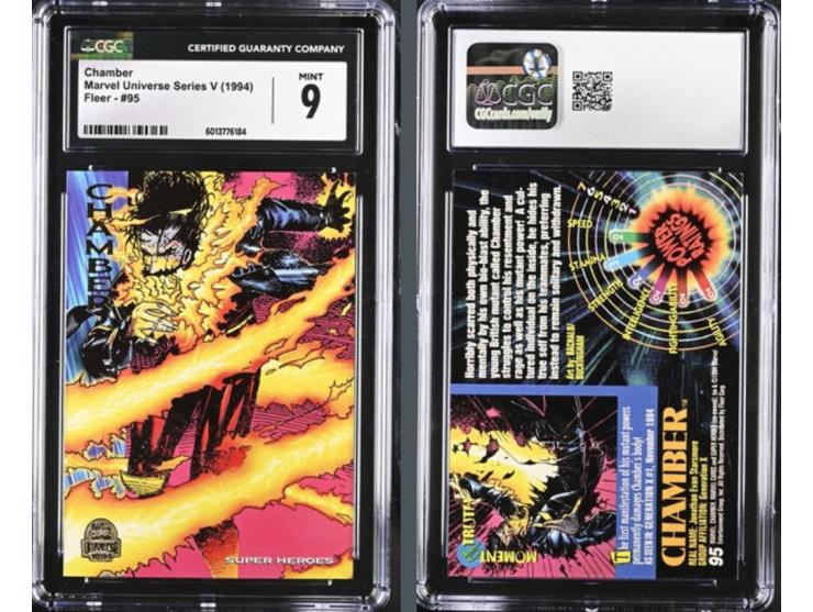 This curated set of four cards is a magnificent visual feast, paying homage to the high-energy aesthetics of the 1994 Marvel 